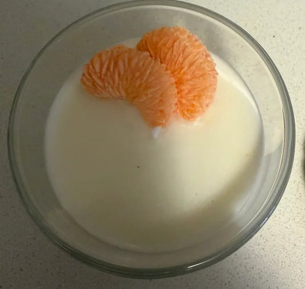 Vela mandarina helada